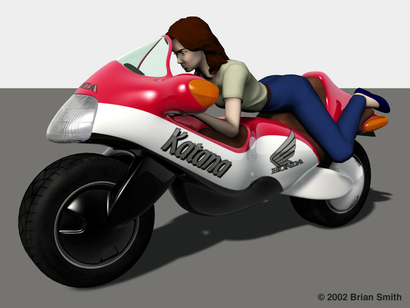 Katana motorbike